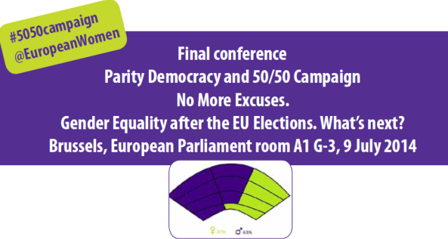No More Excuses. Gender Equality after the EU Elections – What's next?
