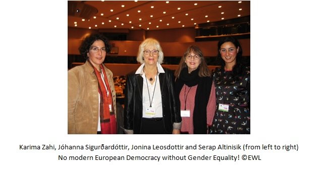 EWL delegation participates in 2013 Annual Summit of the "Women in Parliaments Global Forum" (WIP) in Brussels