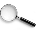 Reports magnifying glass simple