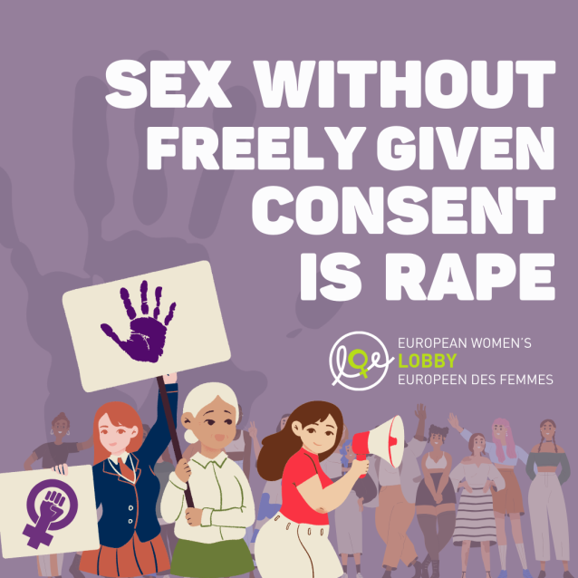 Sex without freely given consent