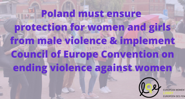 European Women's Lobby rejects any attempt to backtrack on women's and girls safety in Poland