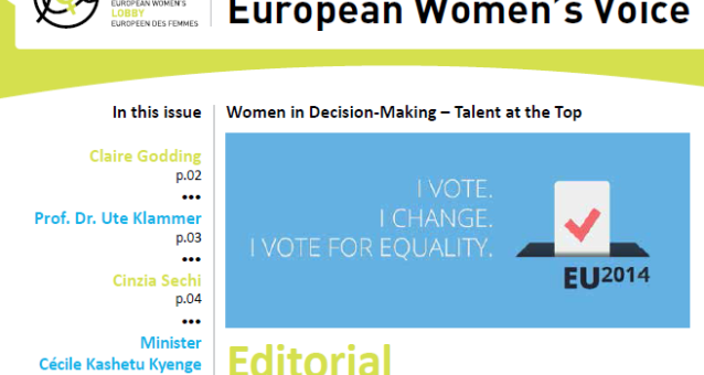 European Women's Voice 'Women in Decision-Making, Talent at the Top'