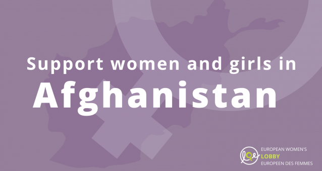 The European Women's Lobby calls for an immediate halt to gender apartheid in Afghanistan