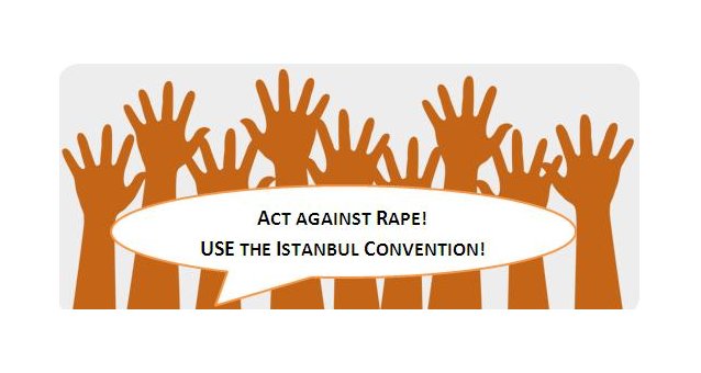 One month to go: Act against rape! Use the Istanbul Convention! Joint action of the Council of Europe and the European Women's Lobby