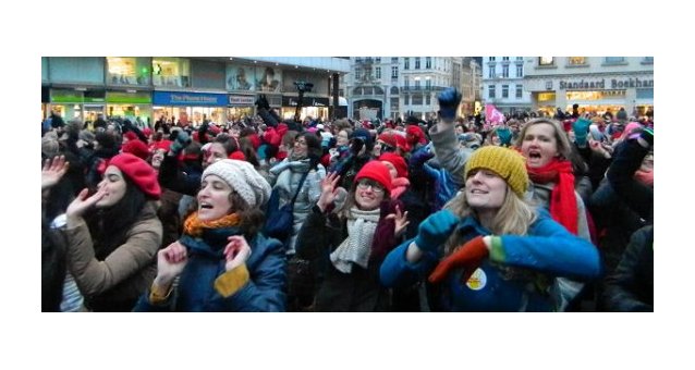 One Billion Rising: huge mobilisation in Brussels!